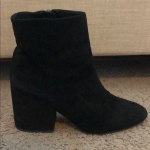 Sam Edelman Taye Black Suede Booties